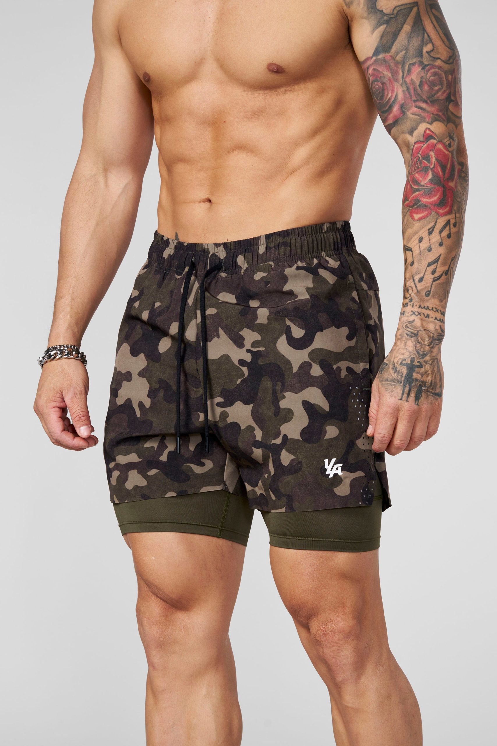 1047 - Camo Compression Shorts - Image 6