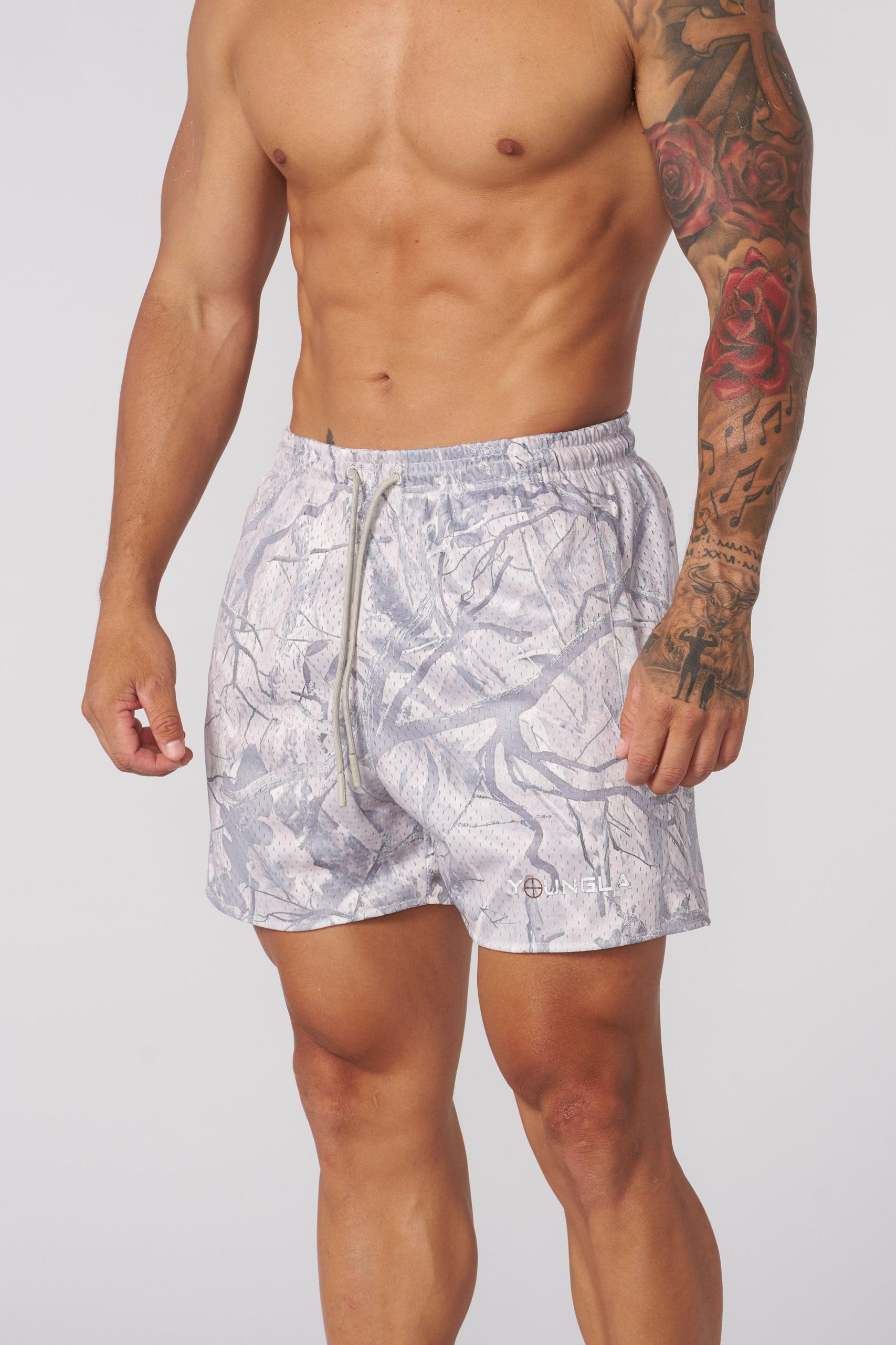 1117 - Tree Camo Mesh Shorts - Image 5