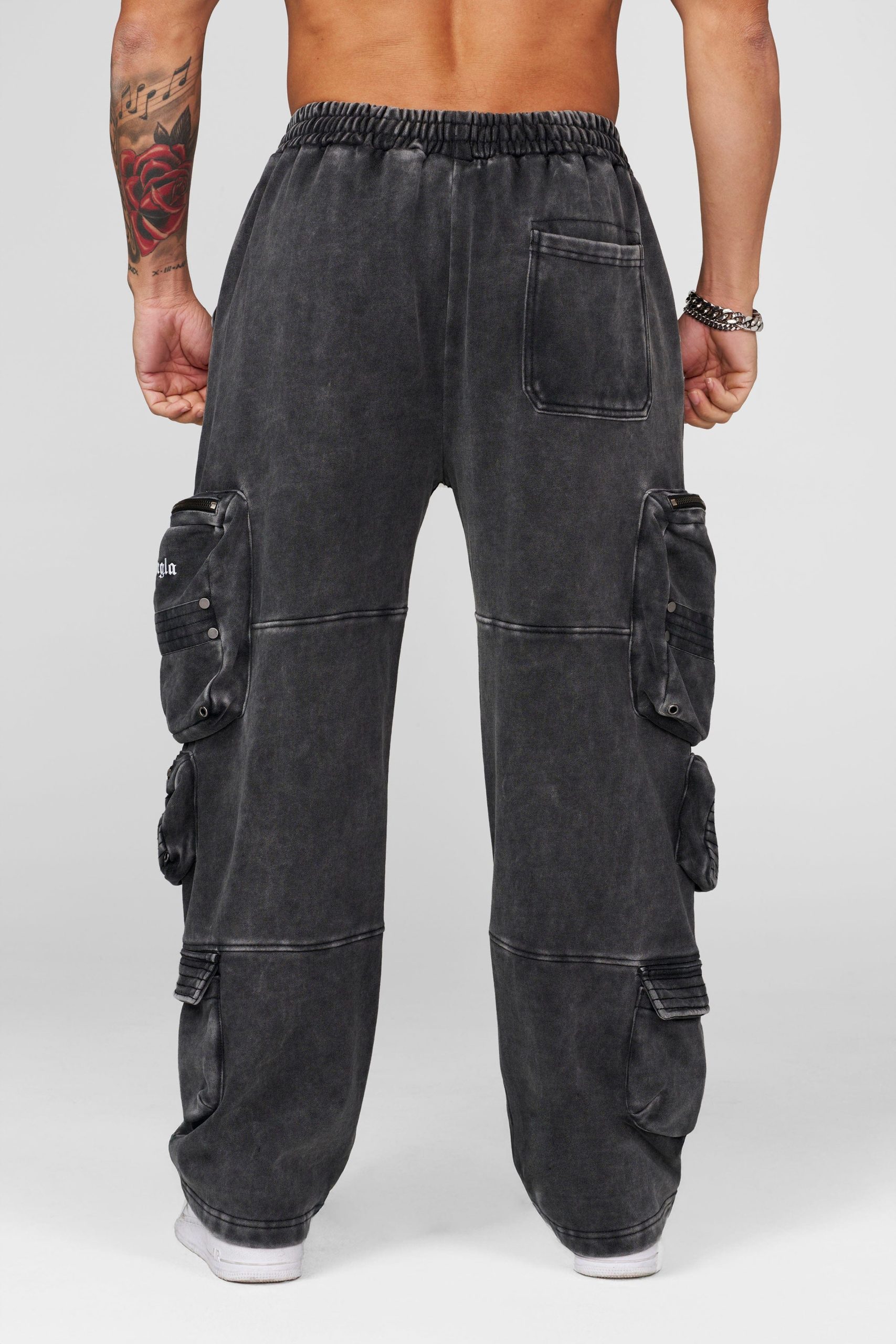 2027 - Stacked Cargo Sweats - Image 5