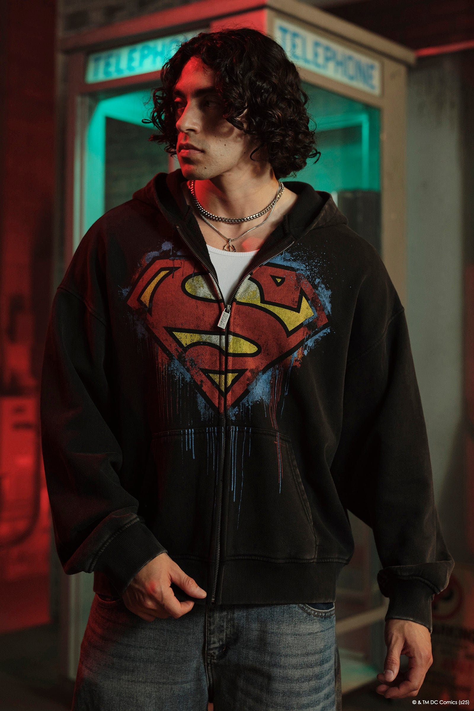 5011 - Superman Drip Zip-Ups - Image 3