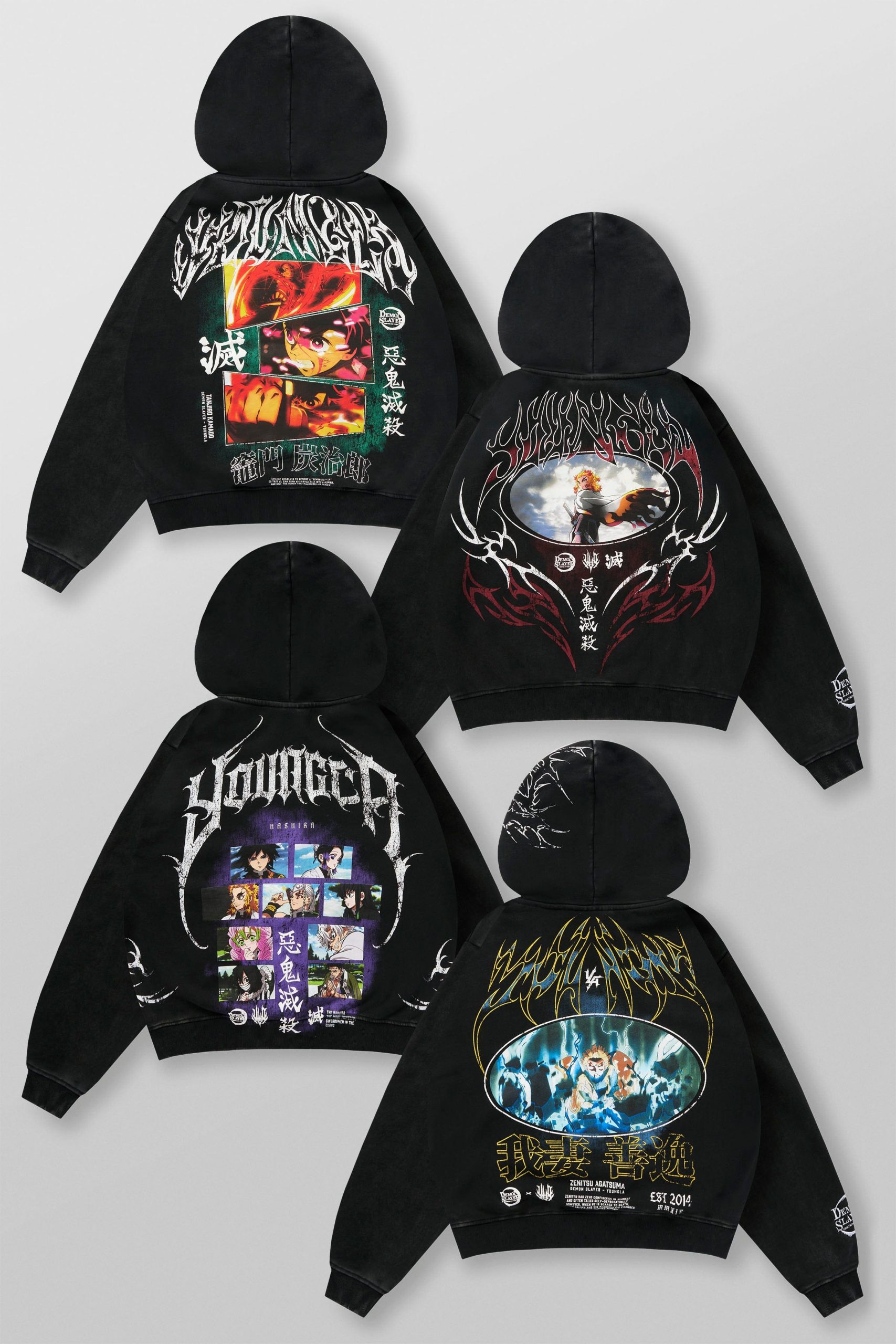 5068 - Demon Slayer: Kimetsu no Yaiba - Hoodies - Image 2
