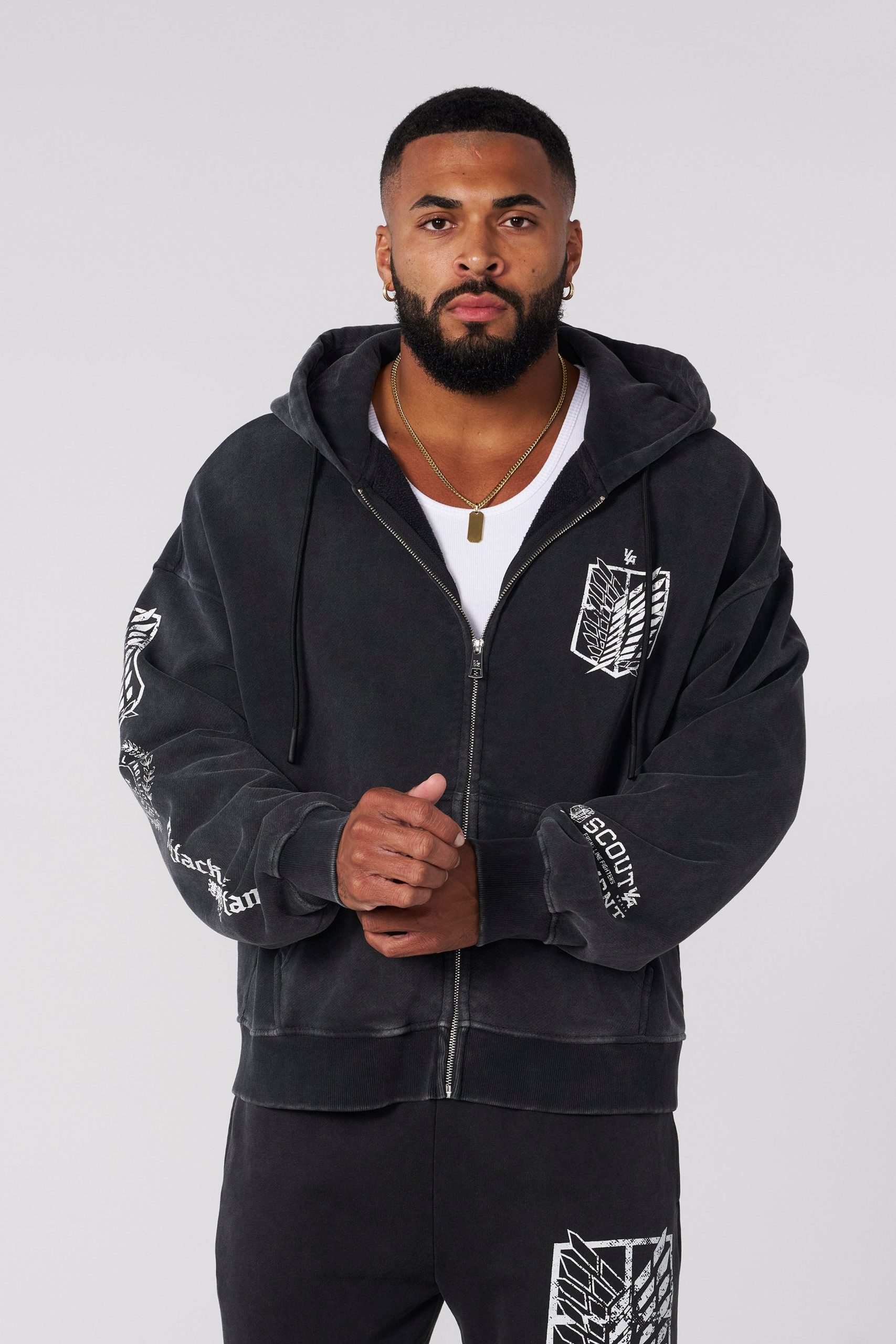 5138 - AOT© x YLA Zip-Up Hoodies - Image 5