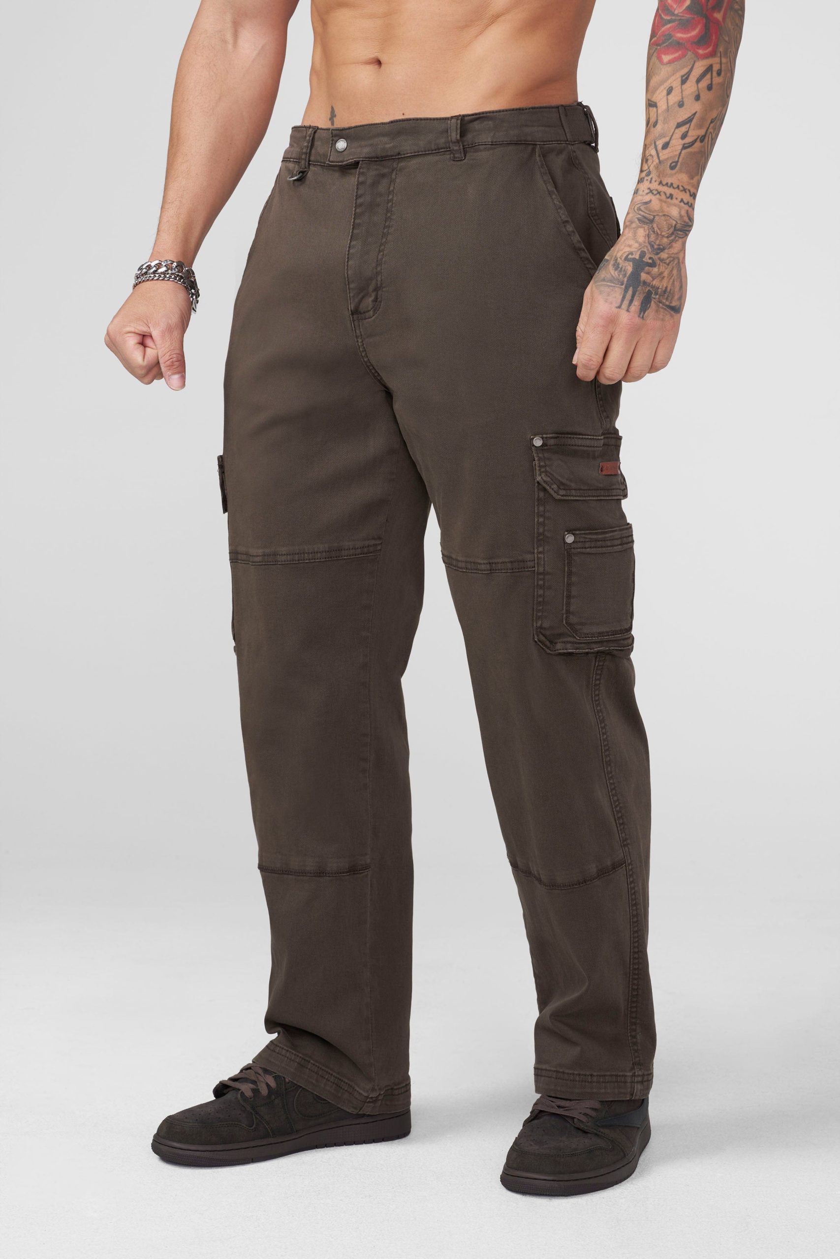6032 - Old Money Twill Cargo Pants - Image 8