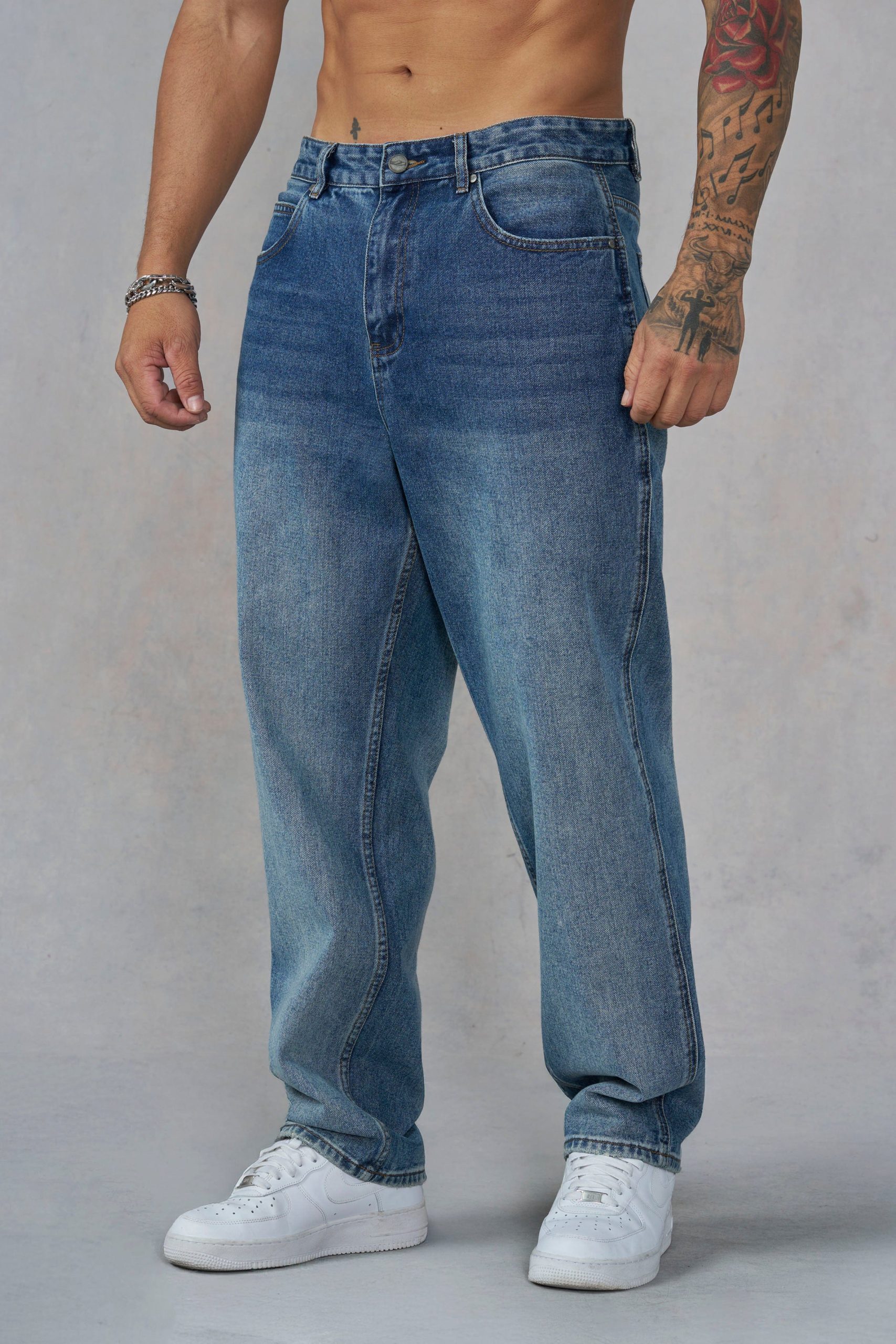 6052 - Straight Cut Jeans - Image 8