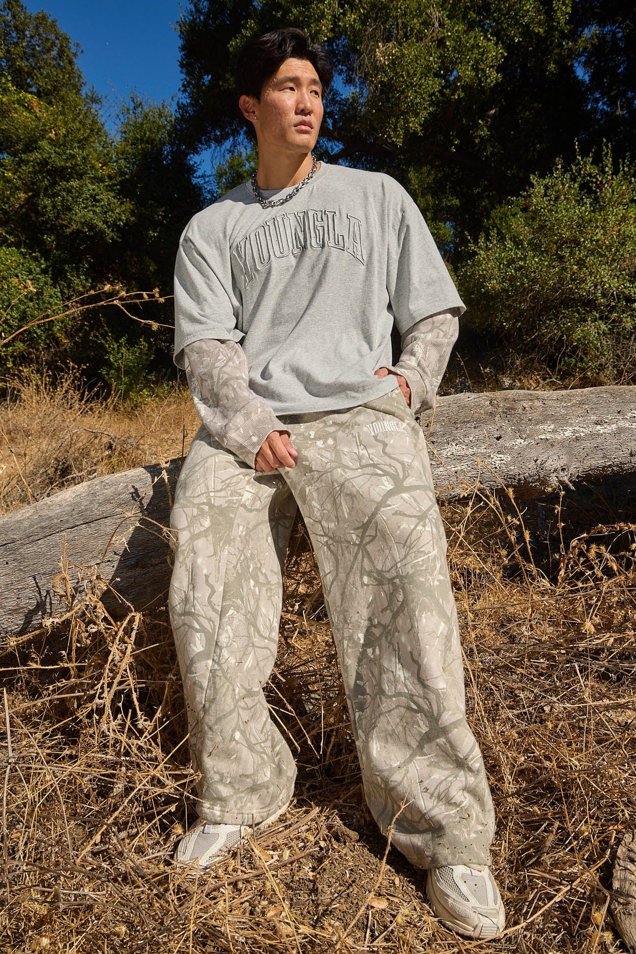 2133 - Tree Camo Baggy Sweats - Image 5