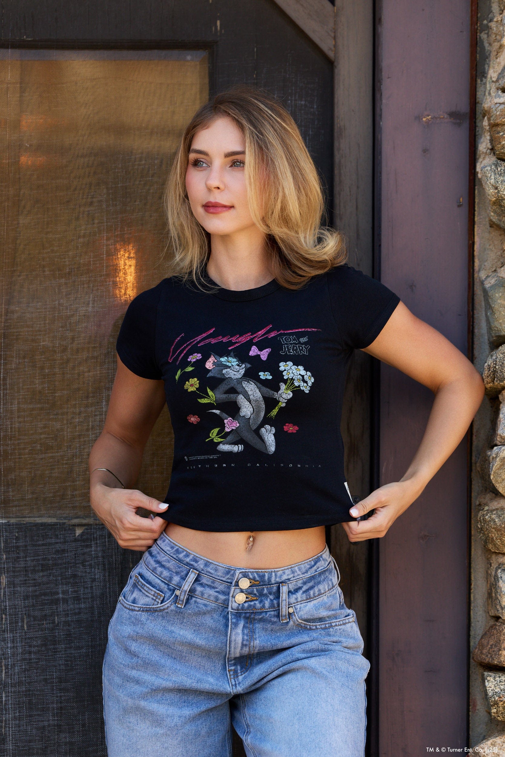 W405 Tom & Jerry Baby Tee - Image 2