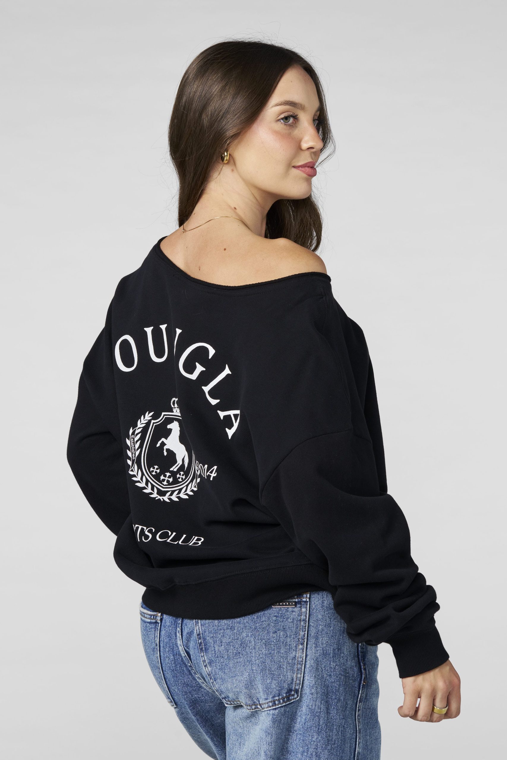 W5158 - Off-shoulder Pullover - Image 11
