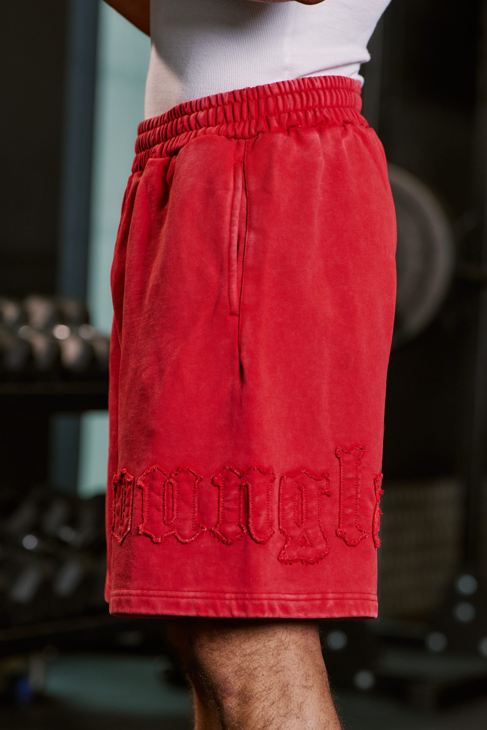 1027 - Patchwork Shorts - Image 2