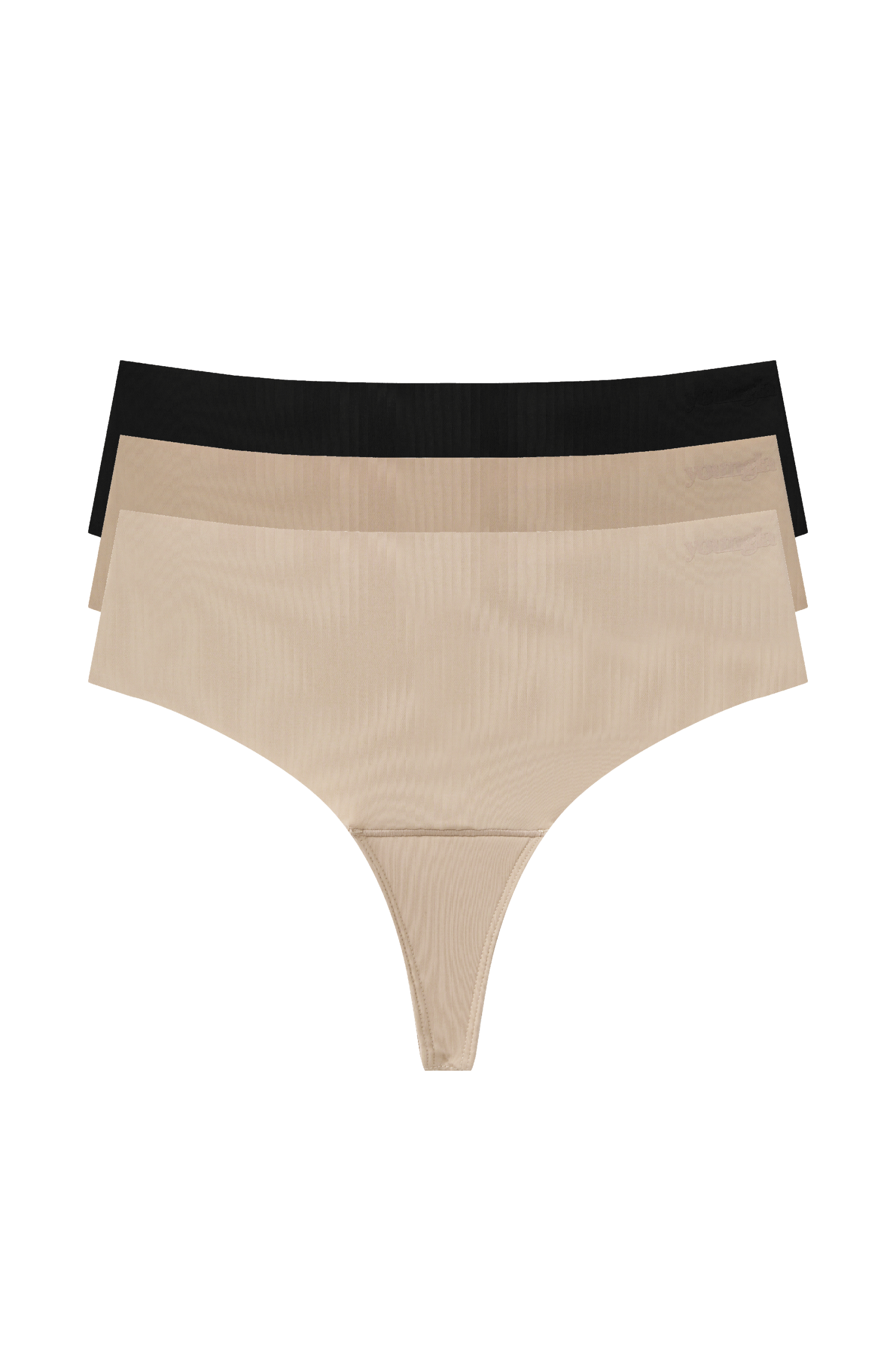 W637 padded thong 3-pack